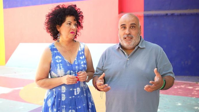 Maribel Mora y Sandro Mora.