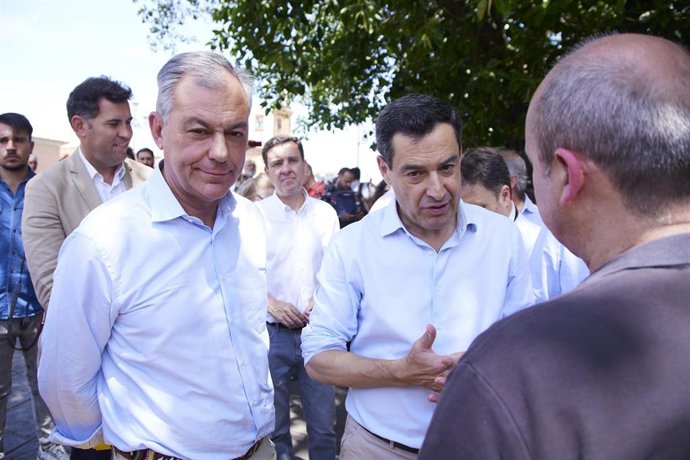 José Luis Sanz en un acto electoral este martes