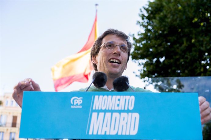 El candidato del PP a la Alcaldía, José Luis Martínez-Almeida.