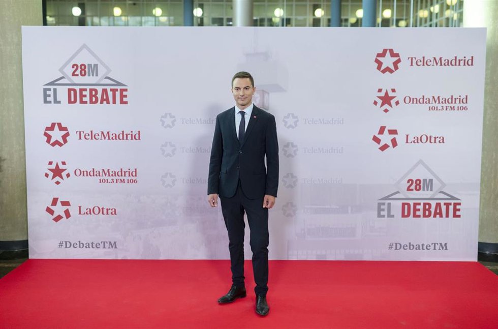 El candidato de PSOE a la Presidencia de la Comunidad de Madrid, Juan Lobato