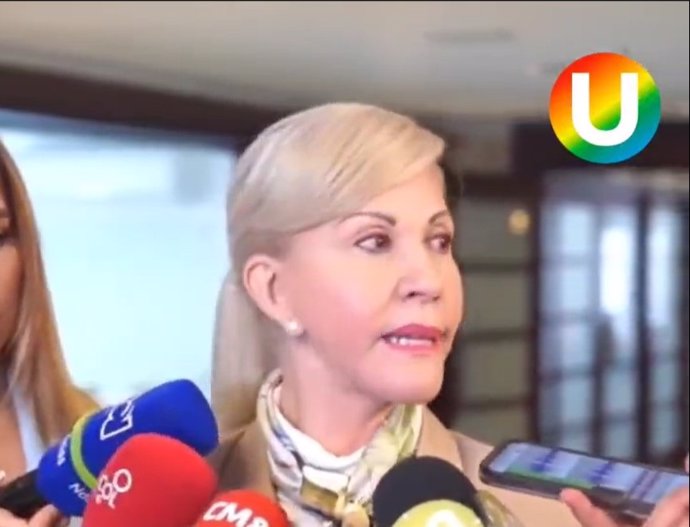 Dilian Francisca Toro, líder del Partido de la U, anucnia su salida de la coalición de Gobierno en Colombia
