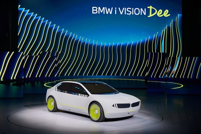 BMW i Vision Dee car unveiled by the BMW Group in January 2023 Copyright: BMW AG, Photographer Till Jenninger