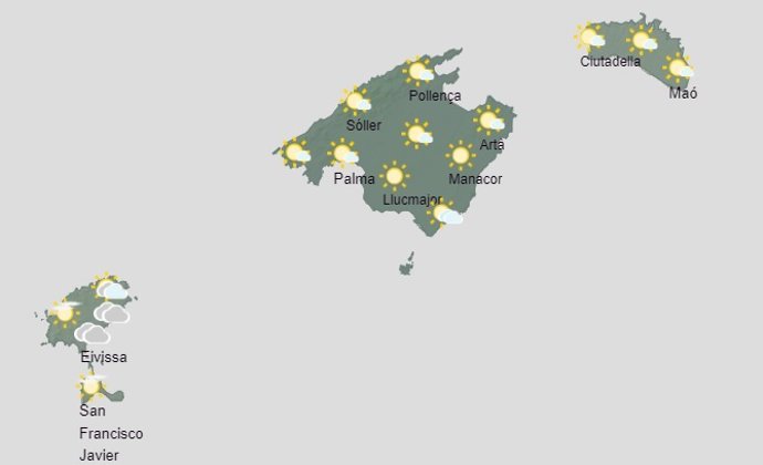 El tiempo hoy miércoles, 17 de mayo, en Baleares.