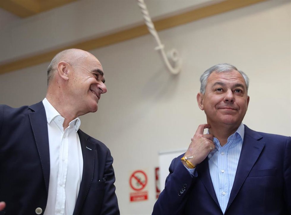 Muñoz y Sanz en una imagen de archivo
