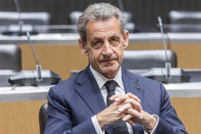 Archivo - El expresidente de Francia Nicolas Sarkozy