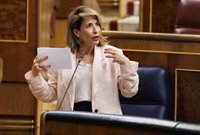 Raquel Sánchez critica a ERC por votar su reprobación junto a "los culpables de la desinversión en Cataluña"