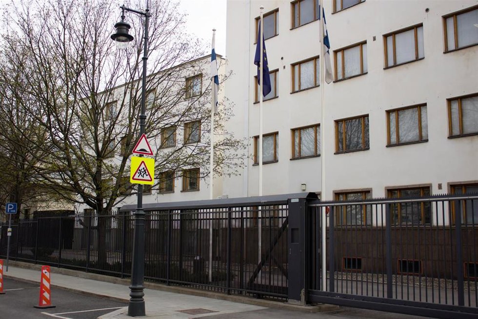 Imagen de archivo de la Embajada de Finlandia en Moscú.