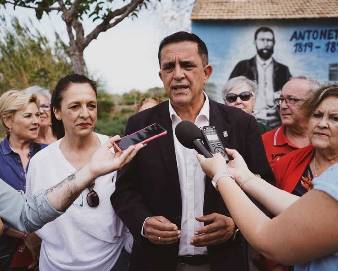 José Antonio Serrano, candidato del PSOE a la Alcaldía de Murcia