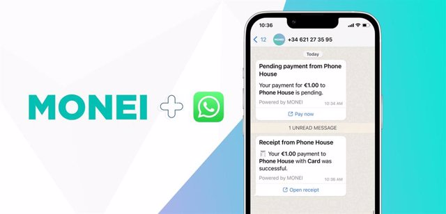 Monei cierra un acuerdo con Meta (Facebook) para ofrecer pagos instantáneos por WhatsApp