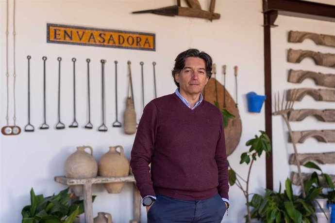 El director comercial de Luque Ecológico, Rafael Gálvez.