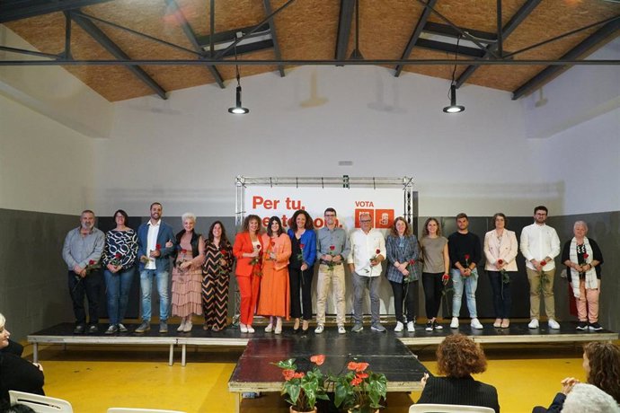 Presentación de la candidatura socialista en Art.