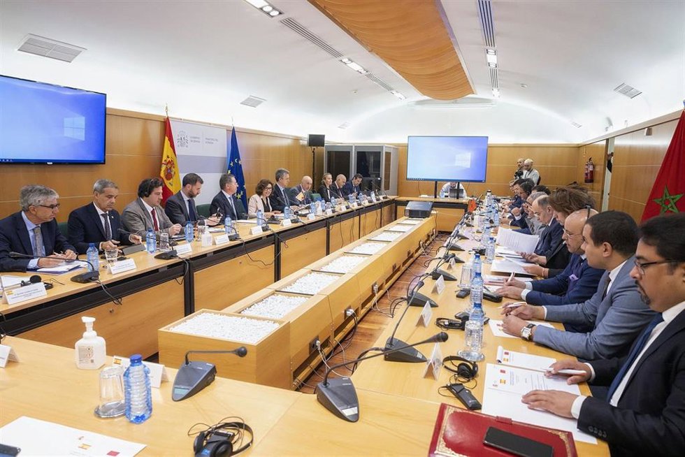 Reunión de la Comisión Mixta Hispano-Marroquí en el Ministerio del Interior para coordinar la Operación Paso del Estrecho 2023