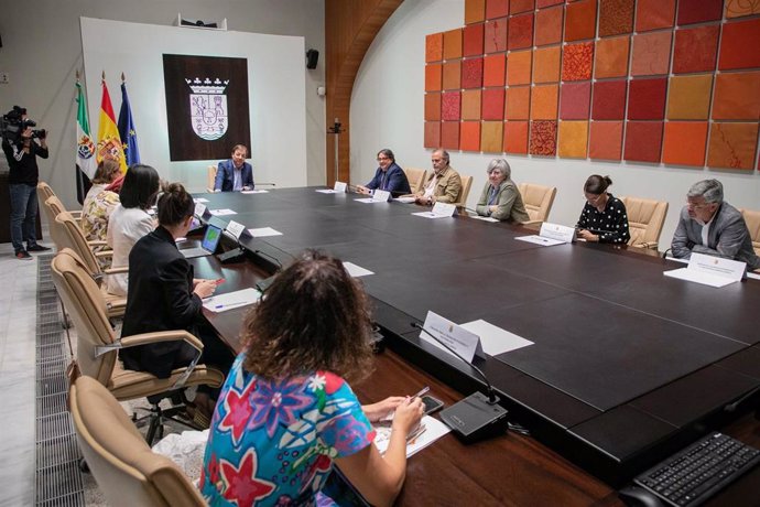 Consejo de Gobierno de la Junta de Extremadura, reunido este miércoles, 17 de mayo.