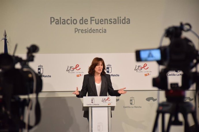 La consejera de Igualdad y portavoz, Blanca Fernández