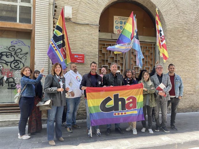 CHA ha reivindicado la apertura de un centro cultural LGTBI en Zaragoza
