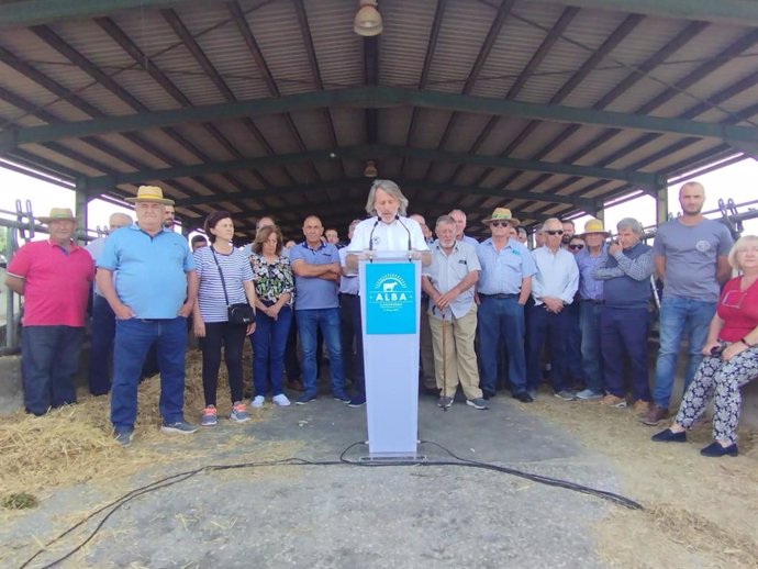 Reunión de productores de leche de Alba Ganaderos