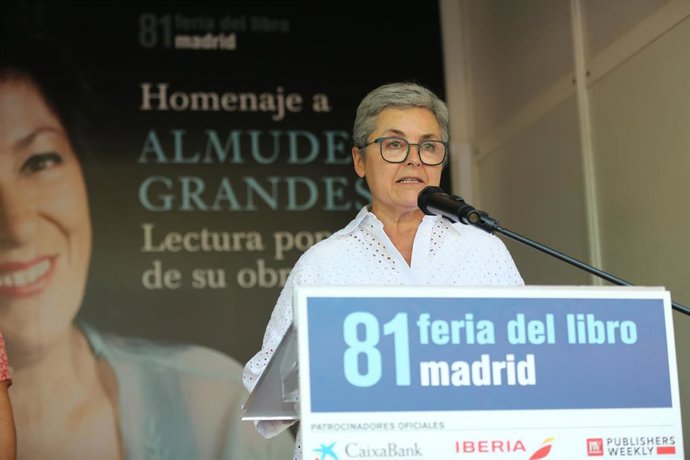 Archivo - La directora de la Feria del Libro de Madrid, Eva Orúe, en una imagen de archivo.