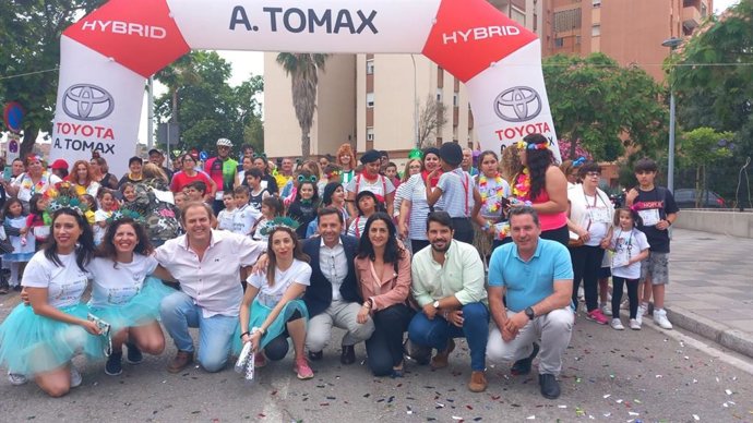 El subdelegado del Campo de Gibraltar participa en la Carrera Solidaria por la Igualdad, la Paz y la Salud de la Escuela Infantil El Faro en Algeciras (Cádiz)