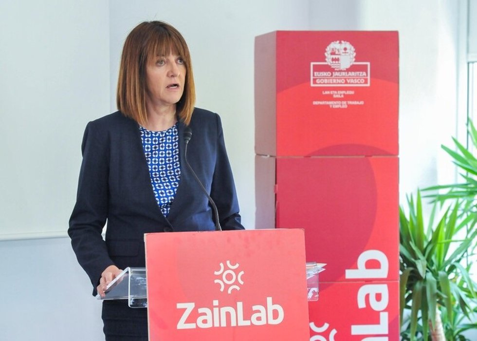 La vicelehendakari y consejera de Trabajo y Empleo, Idoia Mendia