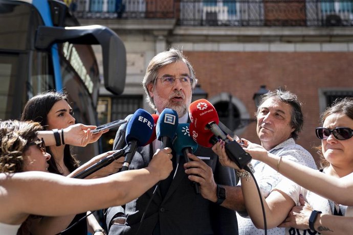 El portavoz de la asociación profesional de la magistratura, Juan José Carbonero.