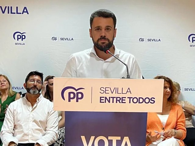 El secretario general del Partido Popular, José Ricardo García