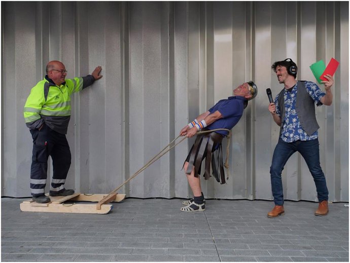 Espectáculo de la compañía Trapu Zaharra.