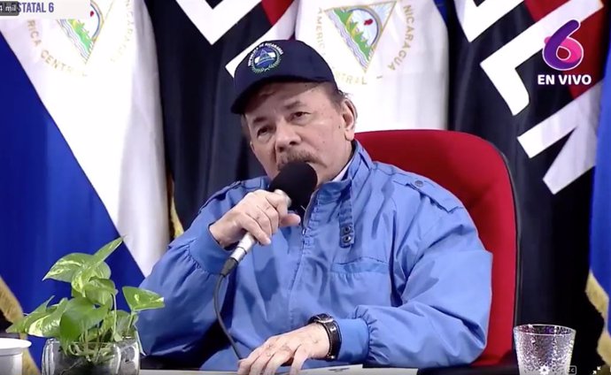 Archivo - El presidente de Nicaragua, Daniel Ortega