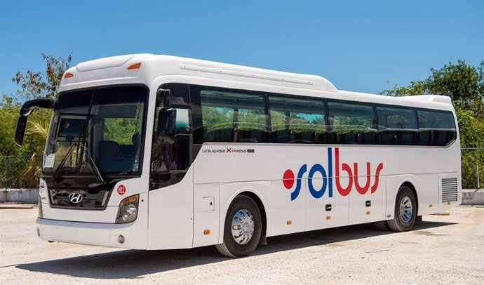 Autobús Solbus del Grupo Piñero