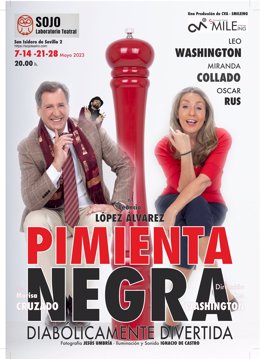 Pimienta Negra, la nueva comedia sobre las citas por Internet, llega a la sala Sojo de Madrid