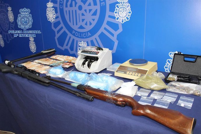 Operación policial contra la venta y distribución de droga en Madrid