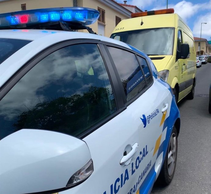 Archivo - Coche de la Policía Local de Las Palmas de Gran Canaria y del SUC