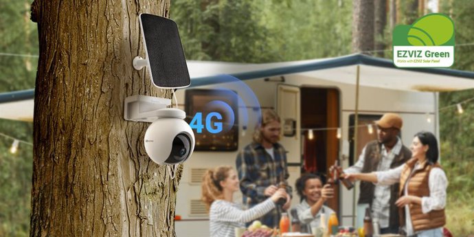 The EZVIZ EB8 4G is making 360 protection mobile and reliable.