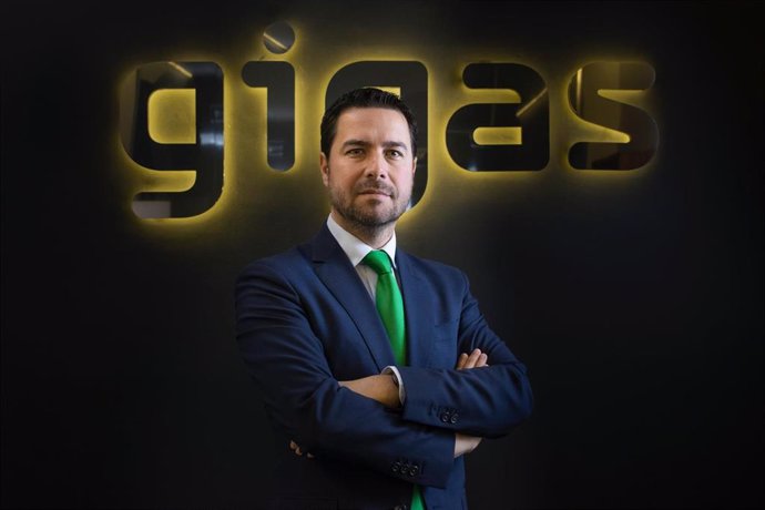 Archivo - El consejero delegado de Gigas, Diego Cabezudo.