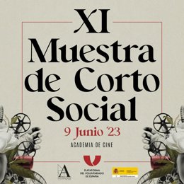 Cartel de la XI Muestra de Corto Social.