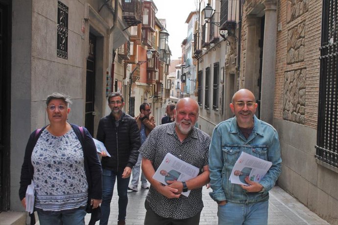 El candidato de Unidas Izquierda Unida Podemos Toledo, Txema Martínez-