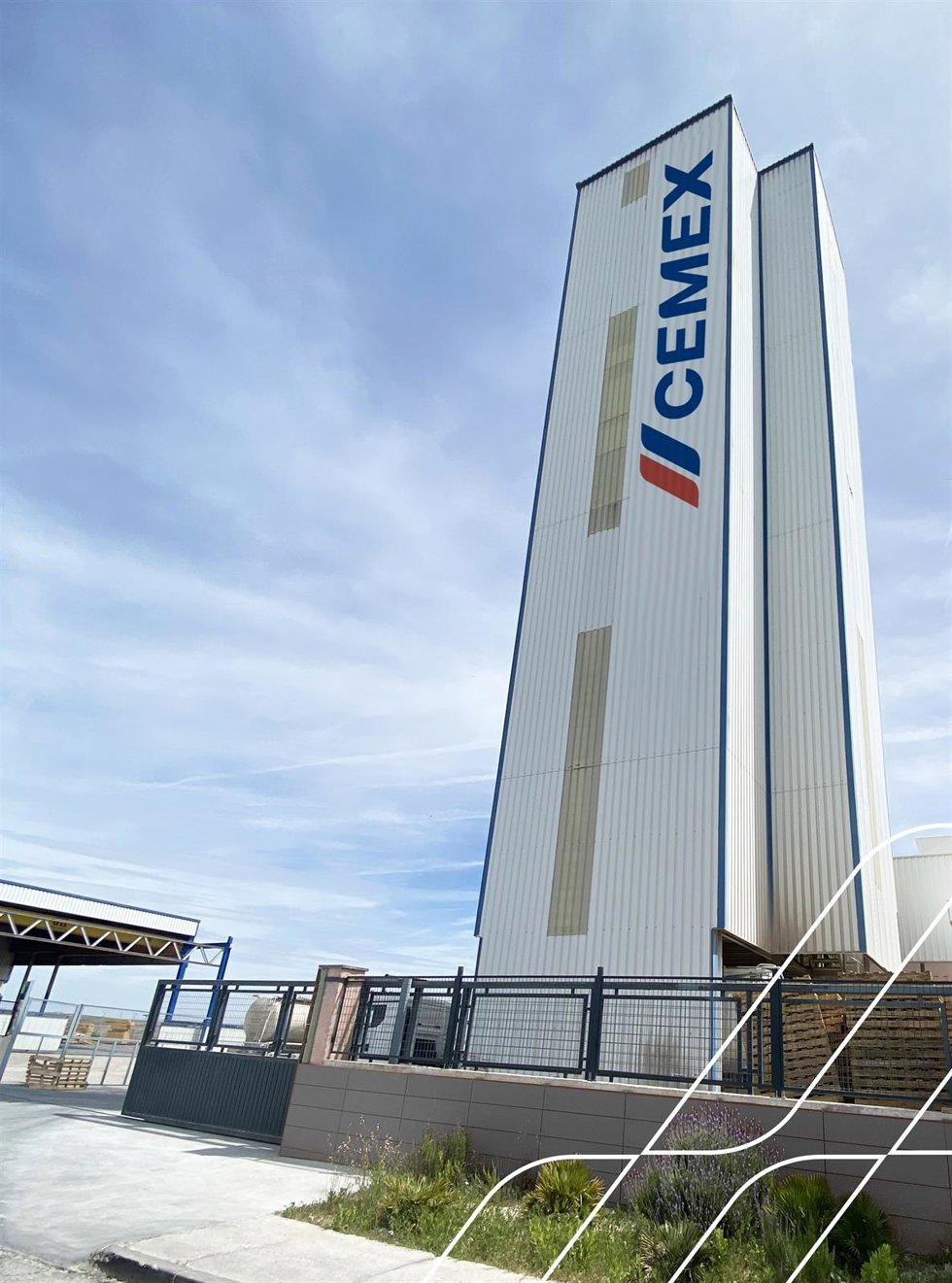 Planta de morteros de Cemex en la localidad madrileña de Ciempozuelos.