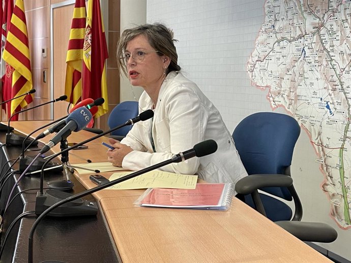 La presidenta de la CHE, Dolores Pascual