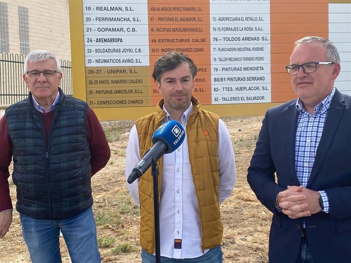El candidato del Partido Popular a la alcaldía de La Roda, Eduardo Sánchez.