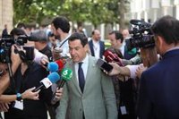 Moreno reitera que "sólo un juez puede ilegalizar Bildu" y lamenta que el PSOE de Sánchez "ya no es partido de Estado"