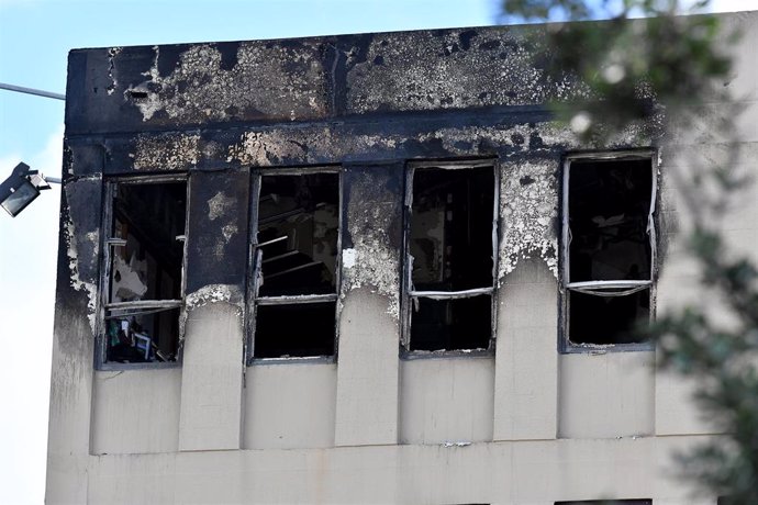 Incendio en un hotel de Wellington, Nueva Zelanda