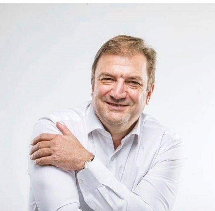 Archivo - Alberto Bretón, candidato a la alcaldía de Logroño por 'Por La Rioja'