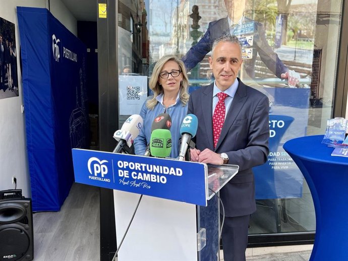 El candidato del Partido Popular a la Alcaldía de Puertollano (Ciudad Real), Miguel Ángel Ruiz,