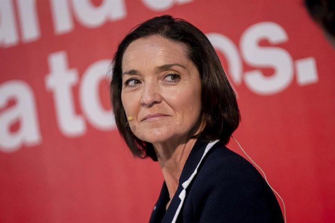 La candidata del PSOE a la Alcaldía, Reyes Maroto