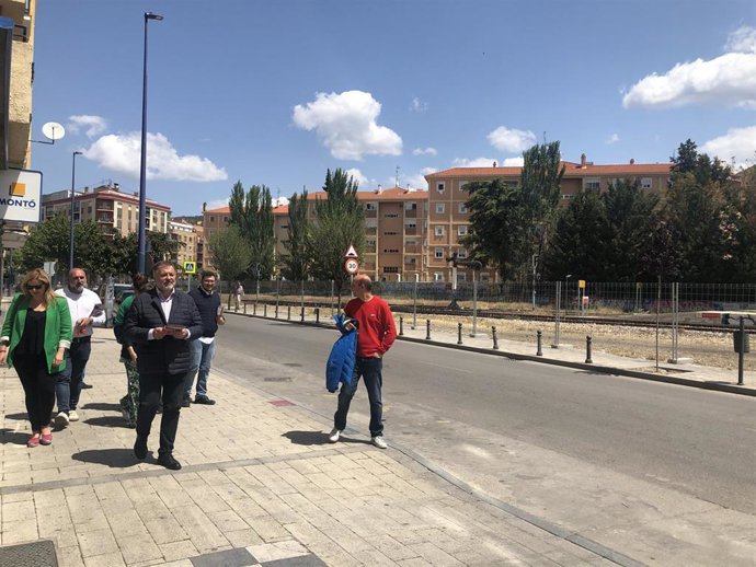 El candidato del PSOE Darío Dolz.