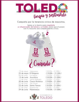 Campaña excrementos Toledo