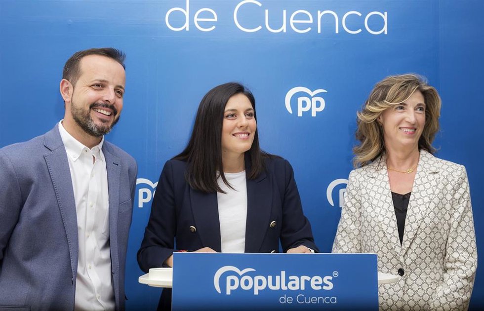 La candidata del PP de Cuenca, Beatriz Jiménez.