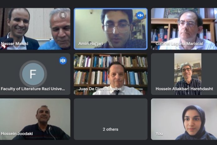 Videoconferencia para la defensa de la tesis.