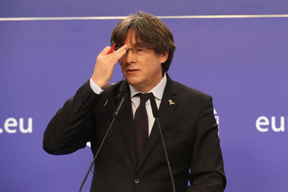 Archivo - El expresidente de la Generalitat Carles Puigdemont
