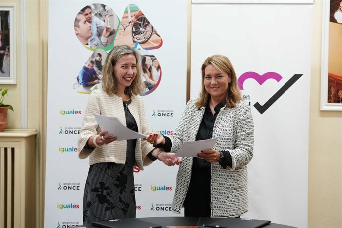 La ONCE y la Confederación Nacional de Mujeres en Igualdad firman un convenio por el que colaborarán para contribuir en la búsqueda de la igualdad entre hombres y mujeres en el ámbito de la inclusión social