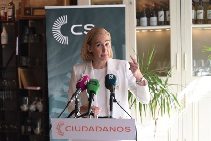 La candidata de Ciudadanos a la alcaldía de Palma, Eva Pomar.